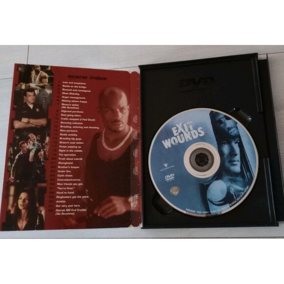 Exit Wounds (DVD, 2001) Steven Seagal, DMX Action Thriller Movie Like New - Picture 2 of 3